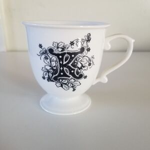 Anthropologie | K Missus Monogram Mug